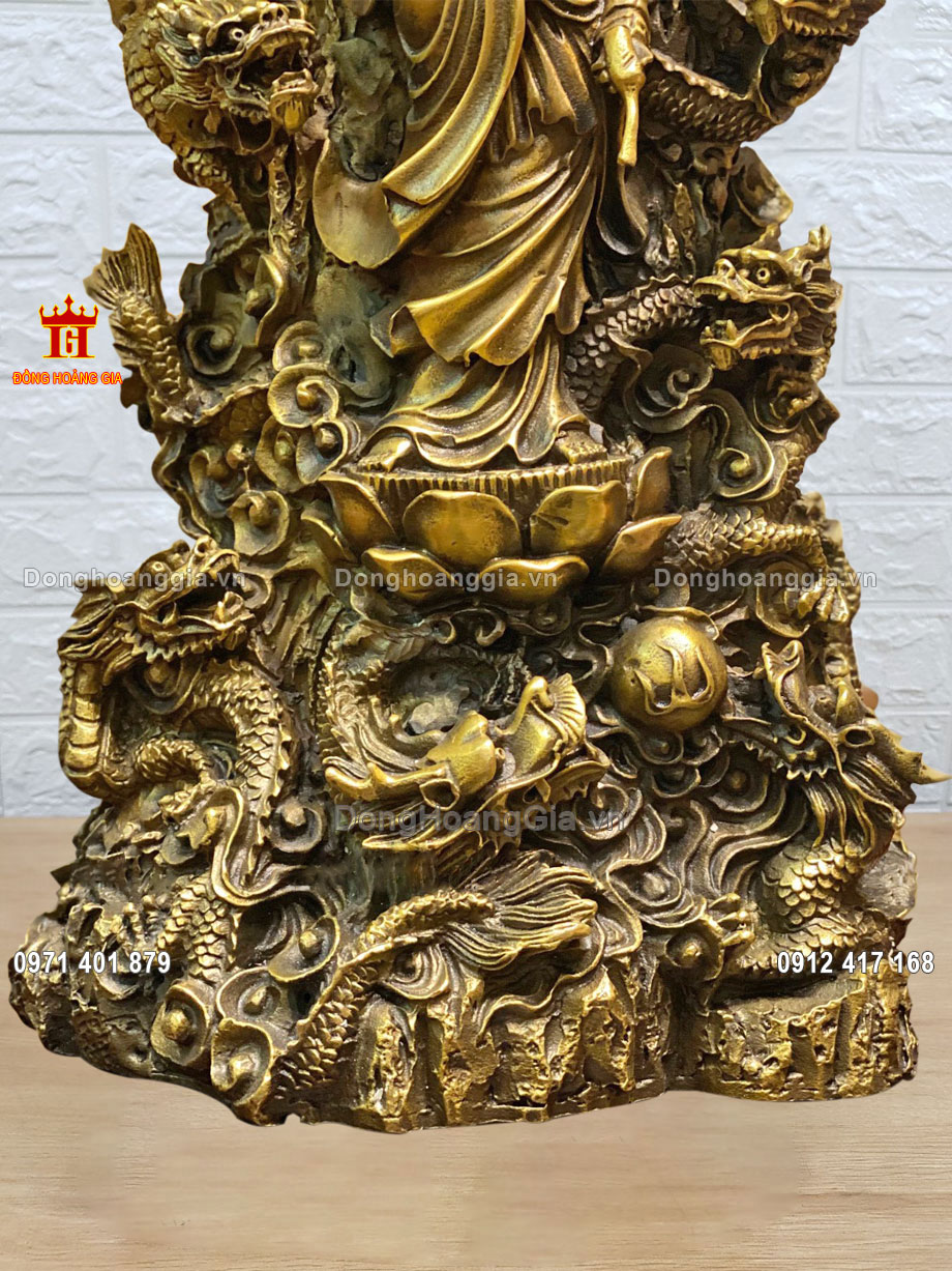 Đồng Hoàng Gia nhận chế tác tượng Quan Âm bằng đồng uy tín